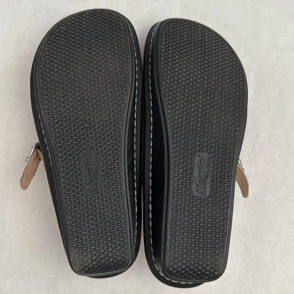 Alegria | Freesia Happy Days Woven Leather Slingback Clogs FRE-525 Floral (38) - Picture 14 of 16